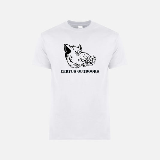 WILD BOAR WHITE TEE