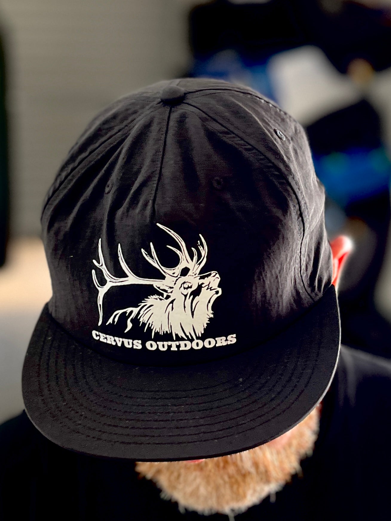 Cervus Outdoors Black AS Surf Cap