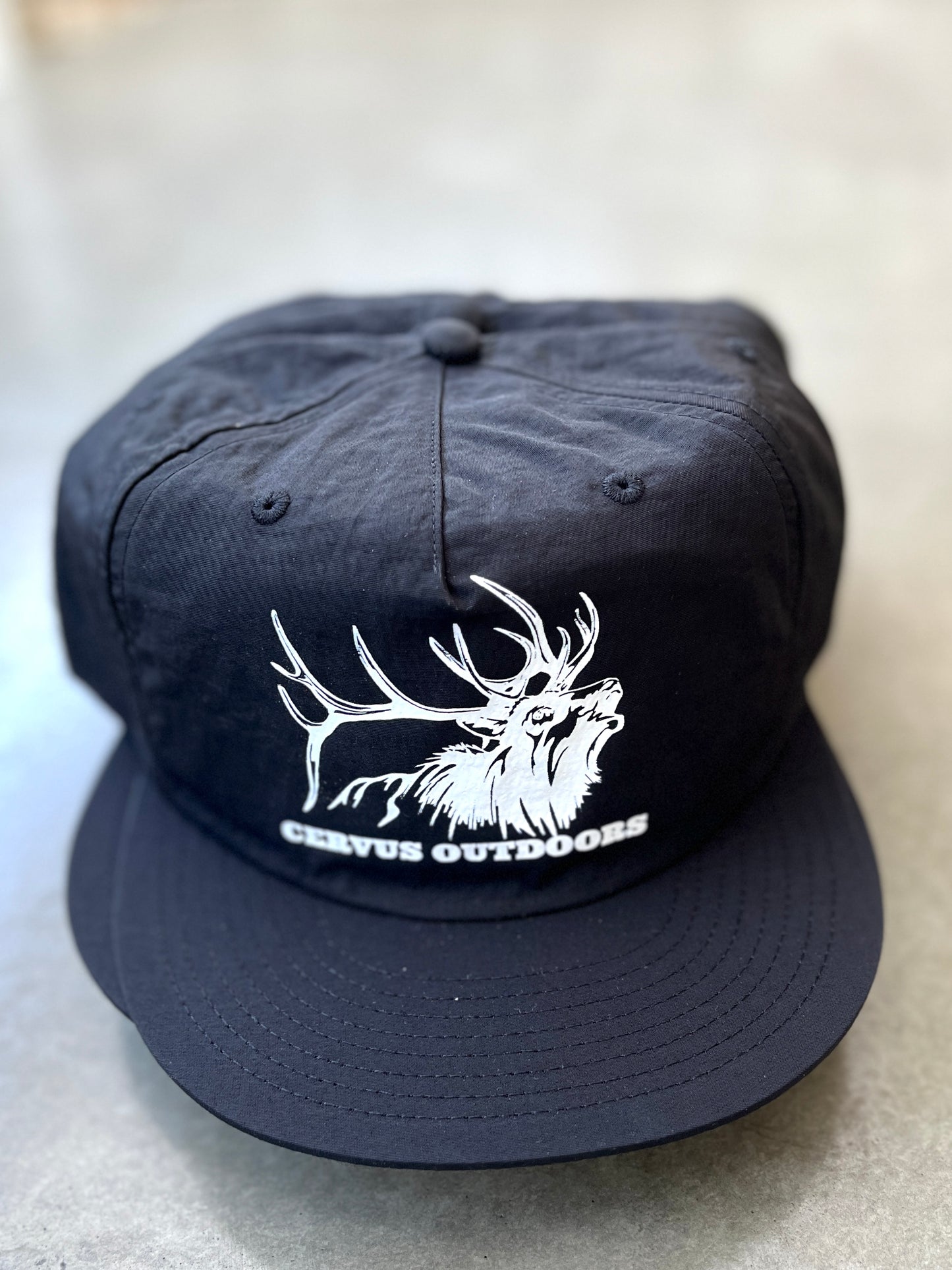 Cervus Outdoors Black AS Surf Cap