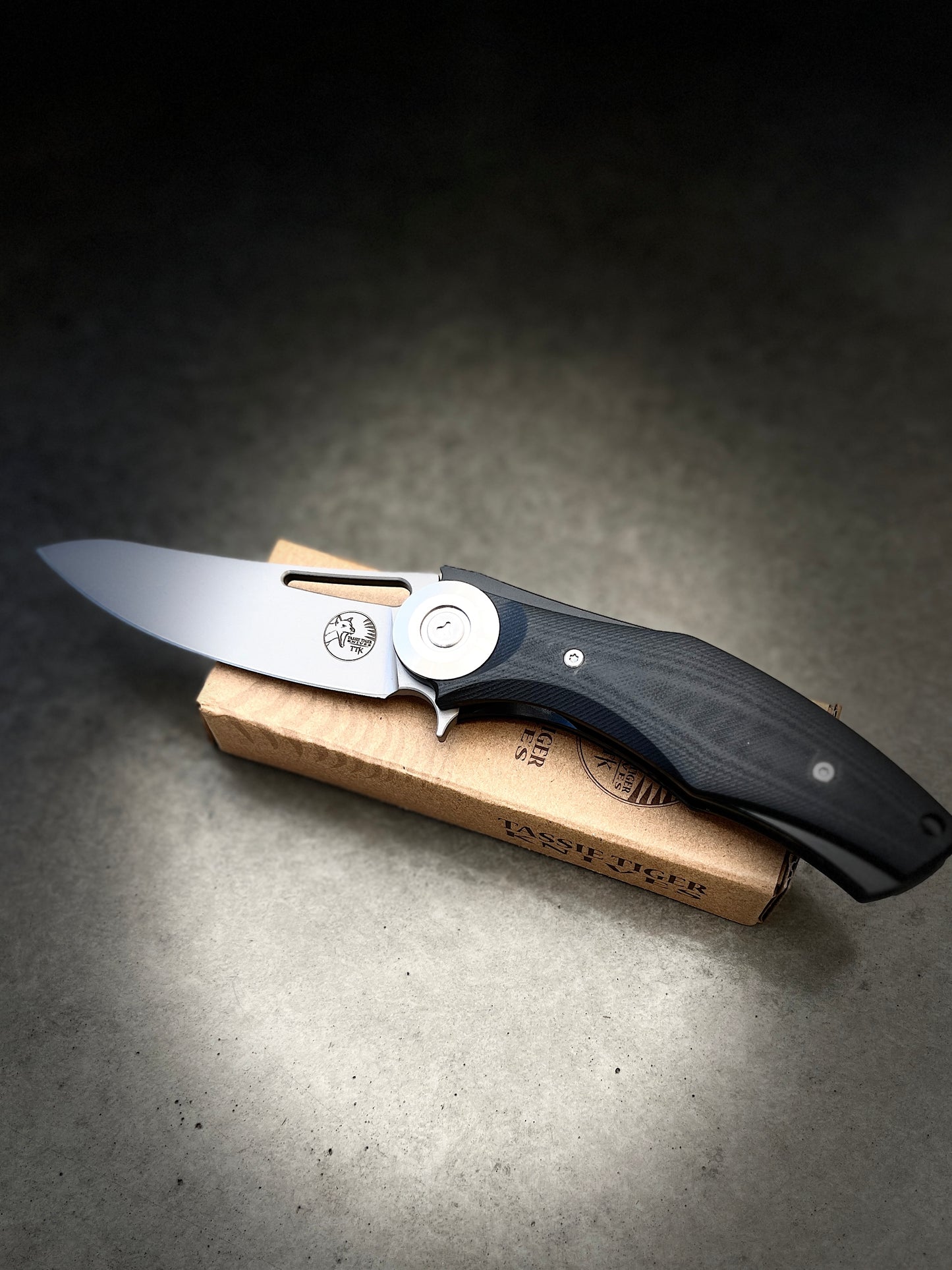 Pocket knife G10 Handle, 90mm Blade